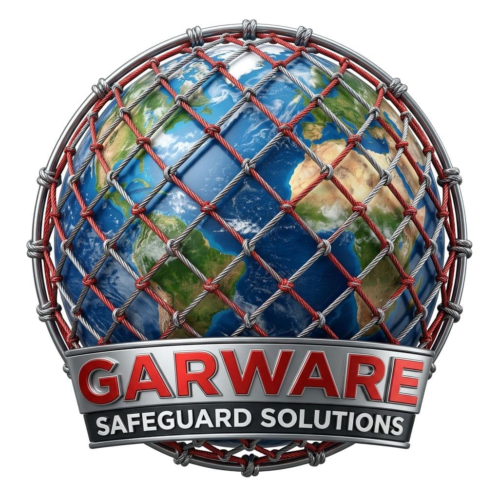 Sravani Netting Solutions Globe Logo